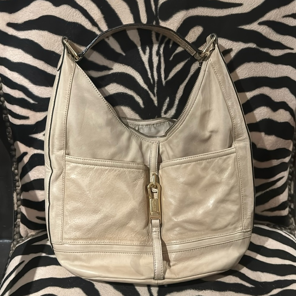 Vintage Cream Calvin Klein Purse